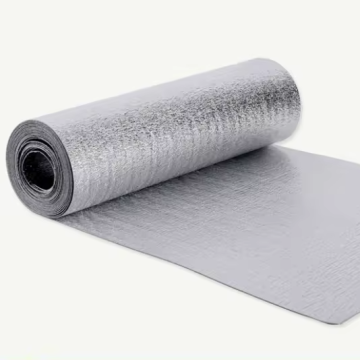 อลูมิเนียมฟอยล์ทนความร้อนได้รับการสนับสนุน EPE/XPE โฟมฉนวนกันความร้อน
