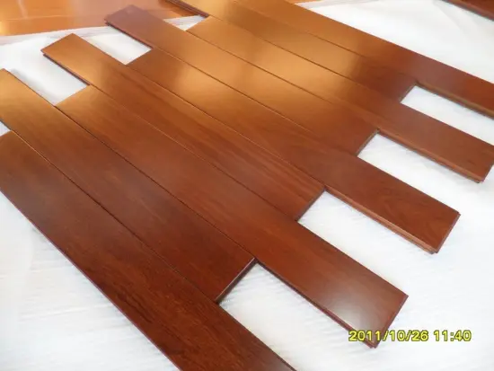 Guangzhou Factory Cheap Natural Cumaru Real Wood Flooring