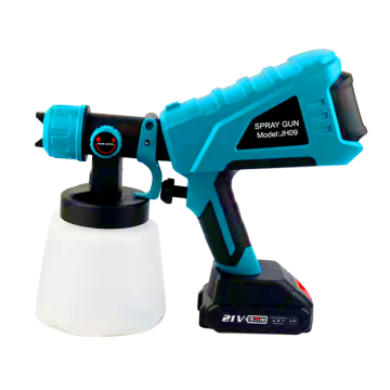 21V High Power Spray Gun with Big Capacity Battery for High Efficiency