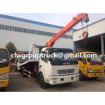 Hydraulic DONGFENG Duolika Wrecker Crane Truck