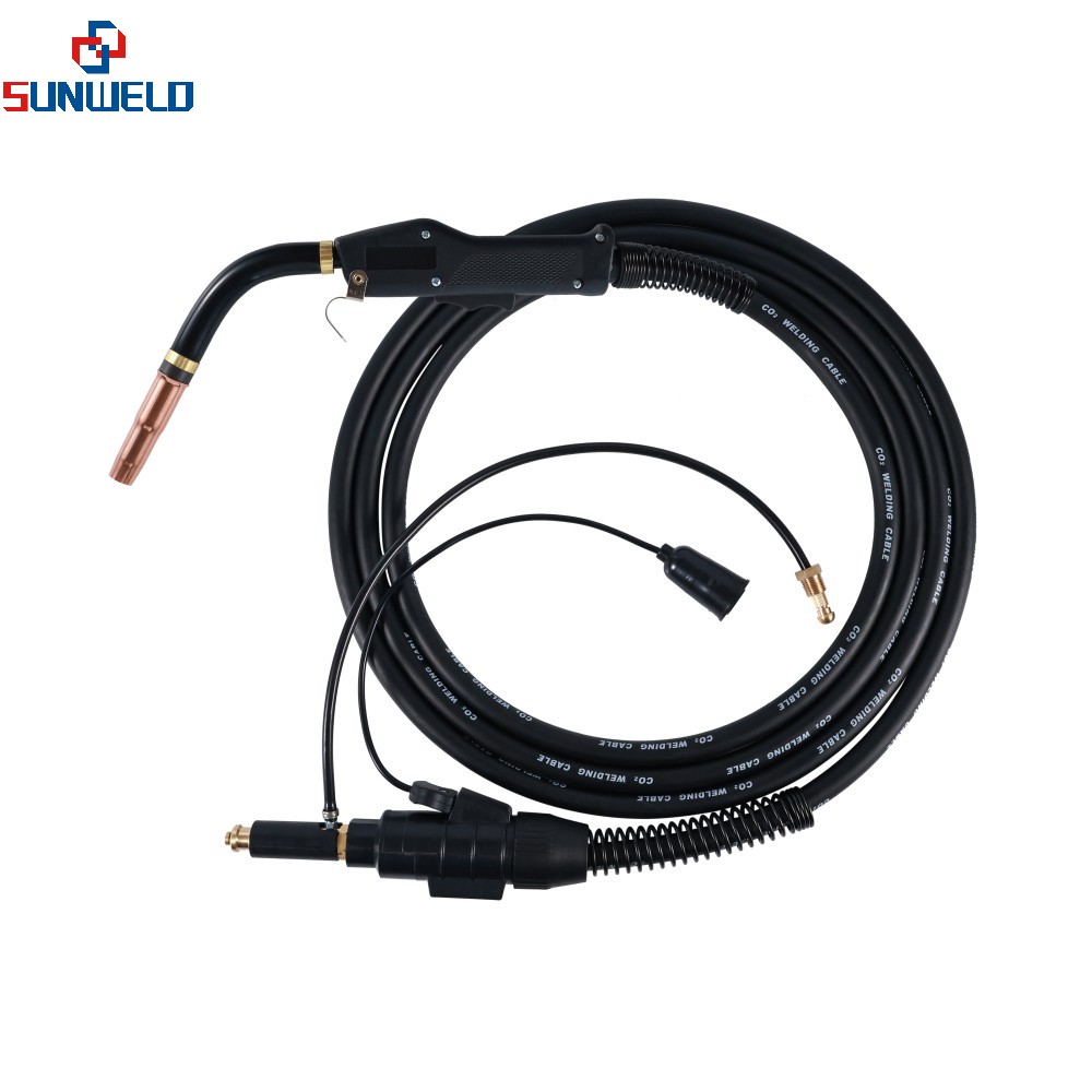 TW4 Gun Tube Flexible MIG GUN Lincoln Connector & Original Rear Handle