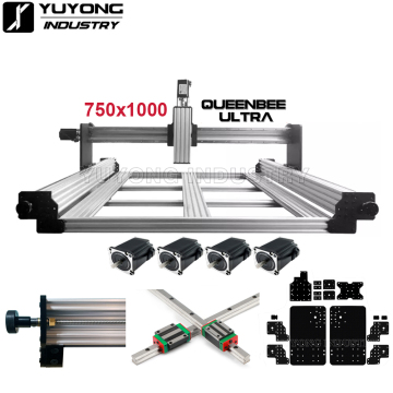 QueenBee Pro CNC Ultra Kit: Advanced Linear Rail System for Precise Engraving and Routing