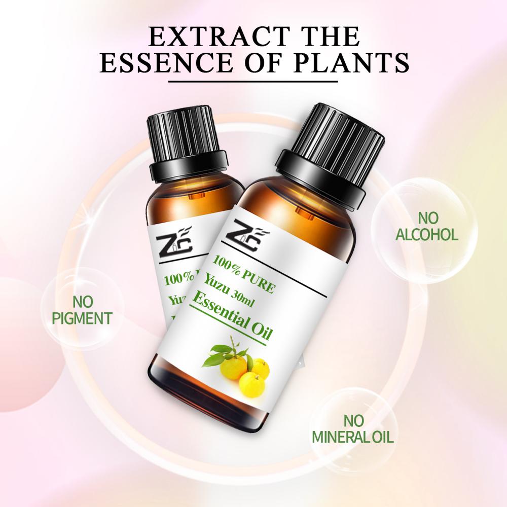 Yuzu Essential Oil For Skin Care Body Massage