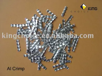 Aluminum Crimp Aluminum coil for vacuum coating