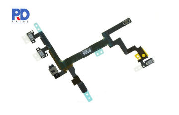 Iphone 5 Spare Parts Volume Button / Switch Connector Ribbon Flex Cable