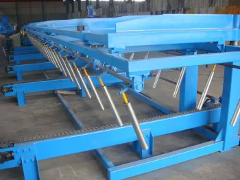 2.2 Kw Automatic Stacking Machine 6m/12m With Pneumatic Device Electric Control System
