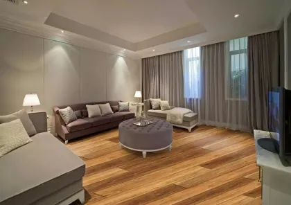 Luxury home decoration eco-friendly vinyl flooring