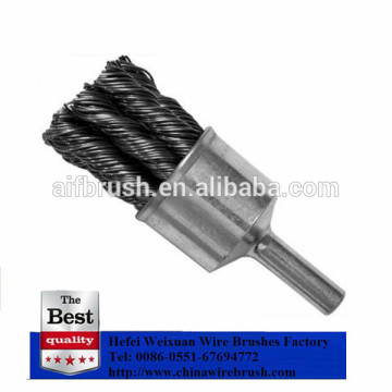 25Mm Twist Stem Mounted End Brushes for Weld and mold cleaning