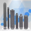 Buhar Gaz Filtrasyonu 5um Sintered Mum Filtre Kartuşu