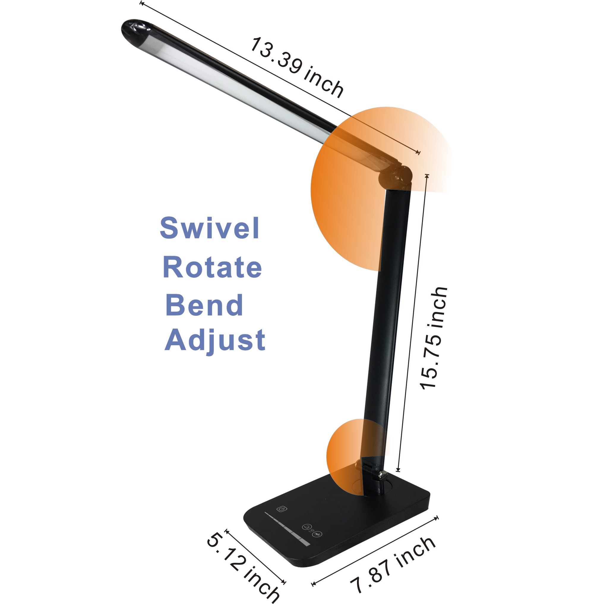 USB Dimmable Table Lamp