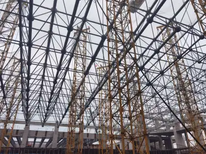 Leshan Olympic Center Steel Structure Project