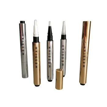 Customizable Gold 3ml Lip Gloss Tube with Logo