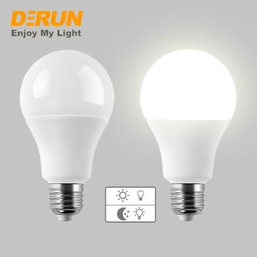 Factory Price OEM Smart LED Bulb 7W-12W E26/E27/B22 Dusk to Dawn Auto On/Off for Outdoor
