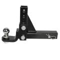 10 &quot;Adjustable Trailer Drop Hitch Receiver