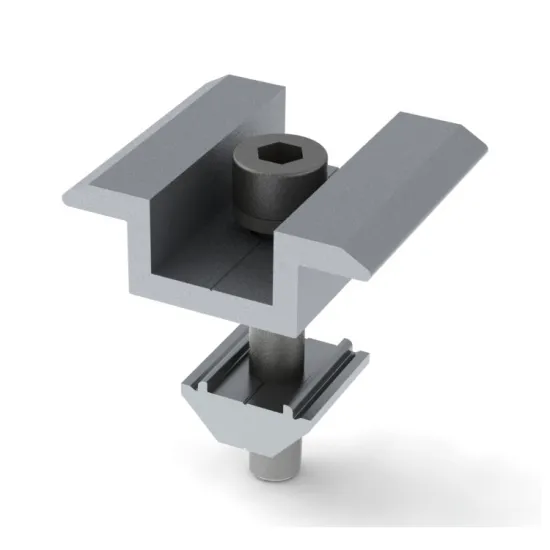 China Factory Aluminium Mid End Clamp for Solar Panel Mounting Brackets