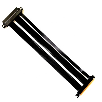 PCIe 4.0 40cm Cable 180 Degree Dual Reverse X16 Adapter Riser for Server Graphics Card
