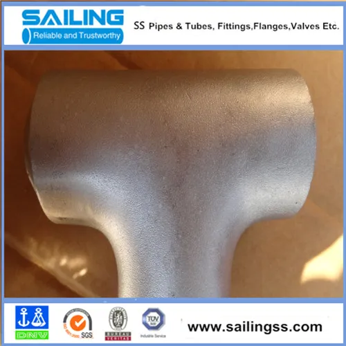 stainless steel buttweld tee