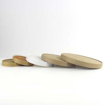 Plasti free sample 80mm 90mm paper cups lids