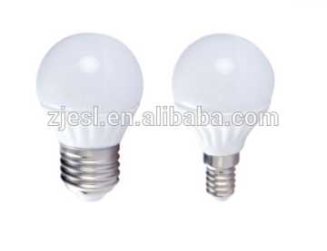 E27 E14 China manufacturer G45 globe lamp 3w led ceramic bulb light Frost glass cover