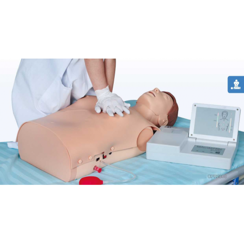 Intelligent Monitor Records And Displays Data Half Body CPR Training Manikin–Smart Monitor Factory