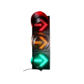 Signal de feu de signalisation LED vert jaune rouge pour route cross