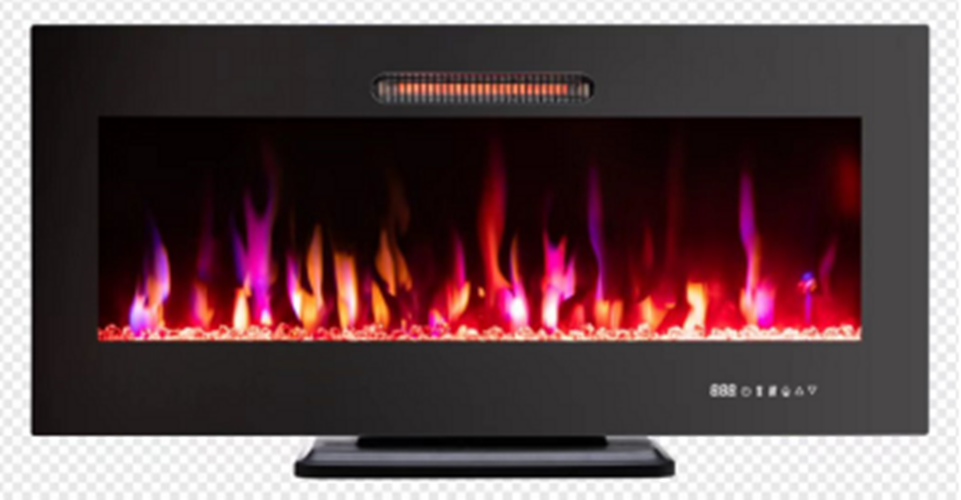 44 Inch Wall mounted Electric Fireplace