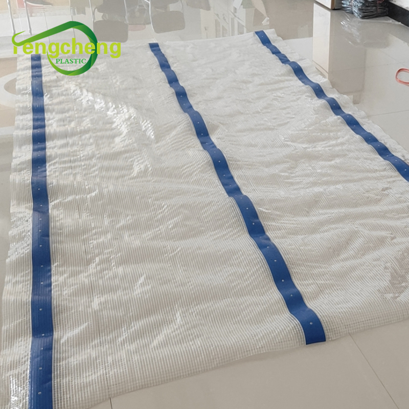 leno mesh tarpaulin with holes