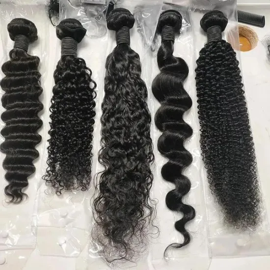 Wholesale Bone Straight Human Hair Extensions Raw Unprocessed Vietnamese Super Double Drawn Virgin Human Hair Naija Lagos Vendor
