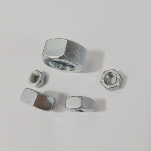 Hexagonal Block Thin Nuts With Nylon Insert