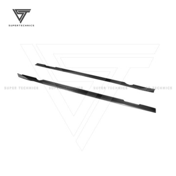 Gonne laterali in fibra di carbonio in stile Pt per Mercedes-Benz Classe CLA W118 CLA35 2020-2021