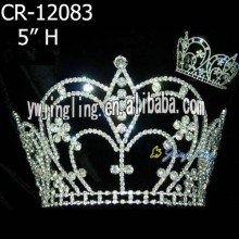 Venta por mayor del Rhinestone corona del desfile para el adulto