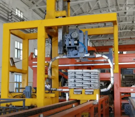 Automated Lock-Buckle Strapping for Zinc Ingot