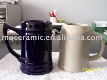 Stoneware beer mug
