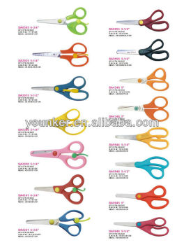 5-1/4" Popular ABS/PP/RUBBER Children and School scissors
