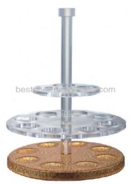 Acrylic Turntable Wine glass stand (12 cups)
