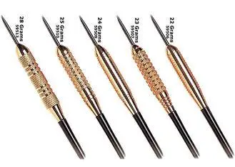 Harrows Club Steel 22 - 28 grams Brass Dart Barrels Custom