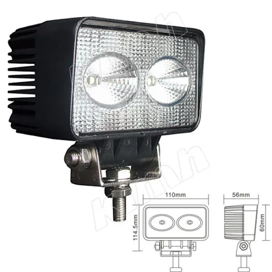 2013 hot 24 led work light 4" 10-30v 20w led work light