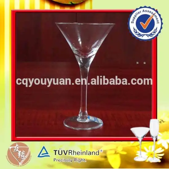 Food grade 50ml small cocktail martini glasses wholesale