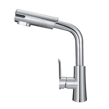 Double Sensors Stainless Steel Kitchen Sink Faucet