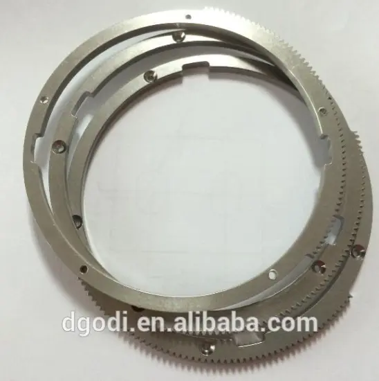 custom made external steel ring gear with partial teeth