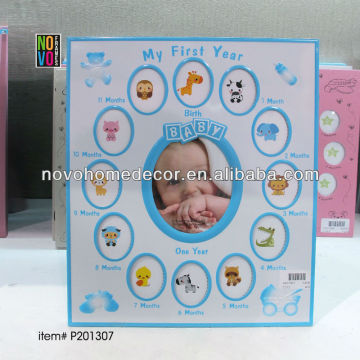 Funny aluminium baby photo frame