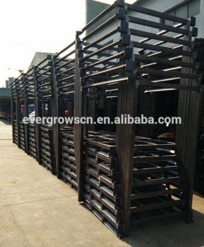 Heavy Duty Stacking Steel Pallet Racking / Adjustable Storage Solutions Metal Industrial Shelf