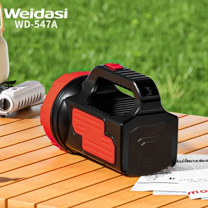 Factory Wholesale LED Searchlight: Long Distance, Portable, Rechargeable Powerful Searchlight