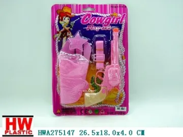 Cowboy play toys set