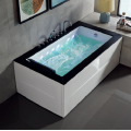 1.8m Acrylic Hydromassage Bathtub Whirlpool Hot Bathtub