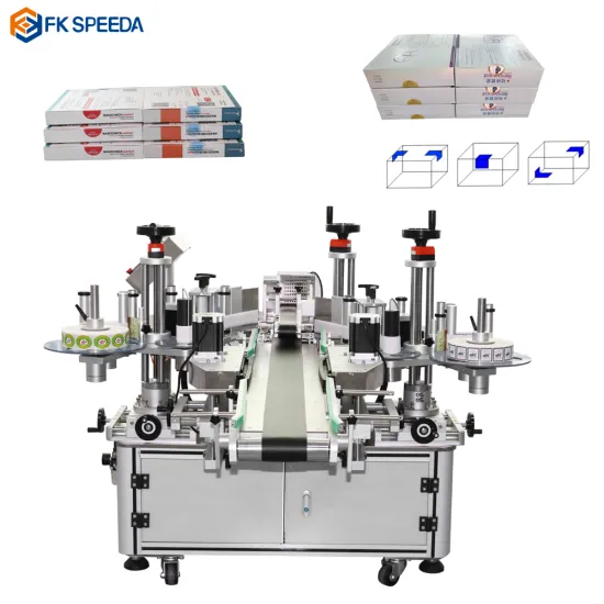 FINECO Automatic Transparency Anti-Counterfeit Labeling Machine for Box Corner Application