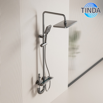 TINDA Smart LED Display Side Mount Shower System