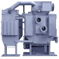 Direct gas-fired absorption chiller