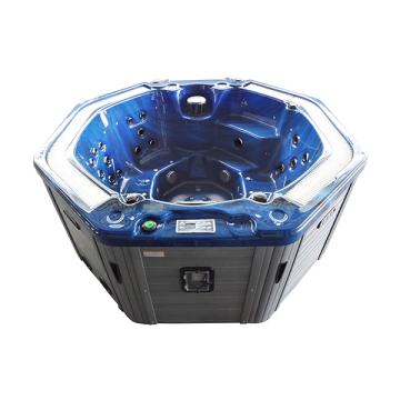 7 Person Big Acrylic Octagonal Hot Tub