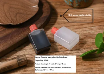15ml mini-soy Sauce Bottle with Lid